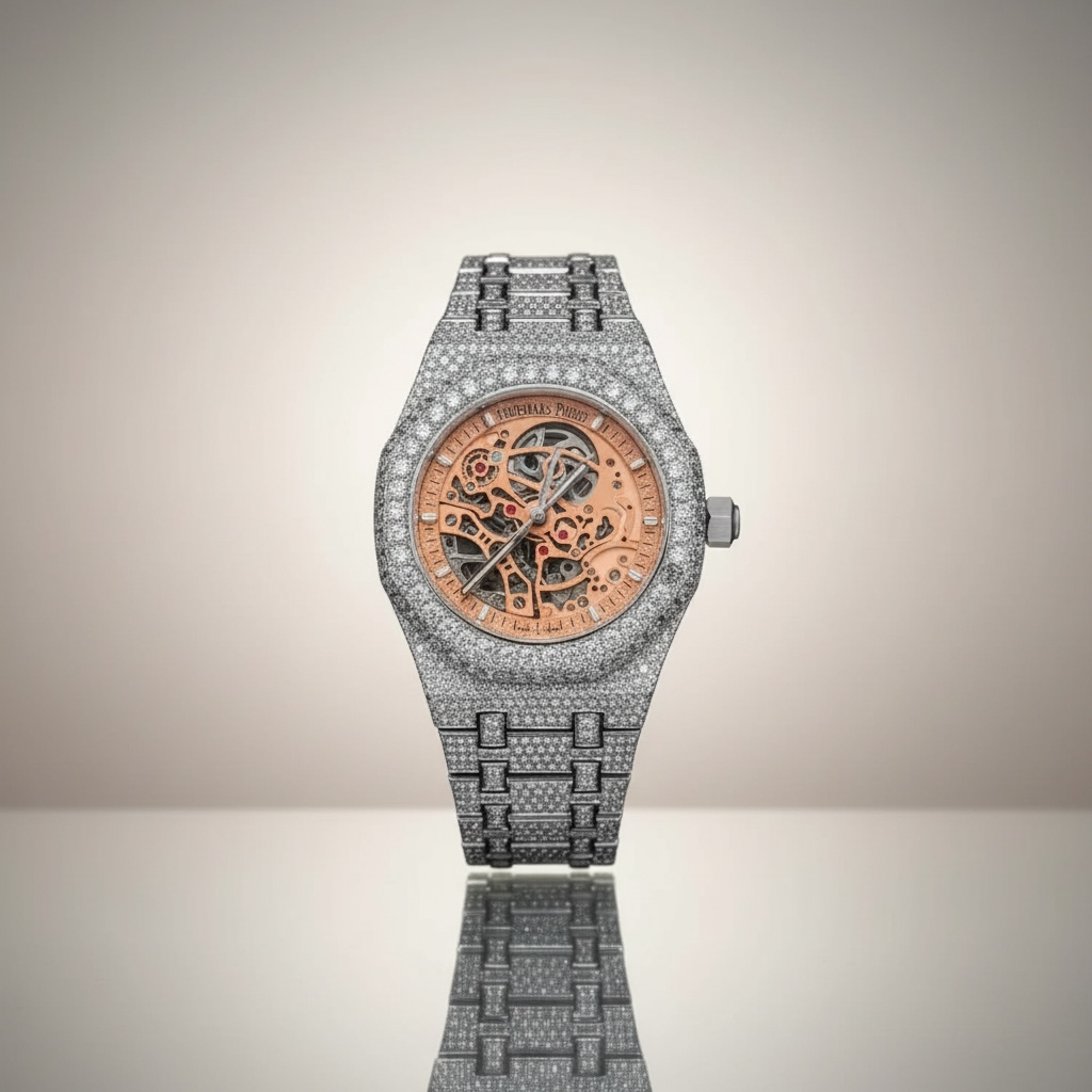 Reloj Moissanite